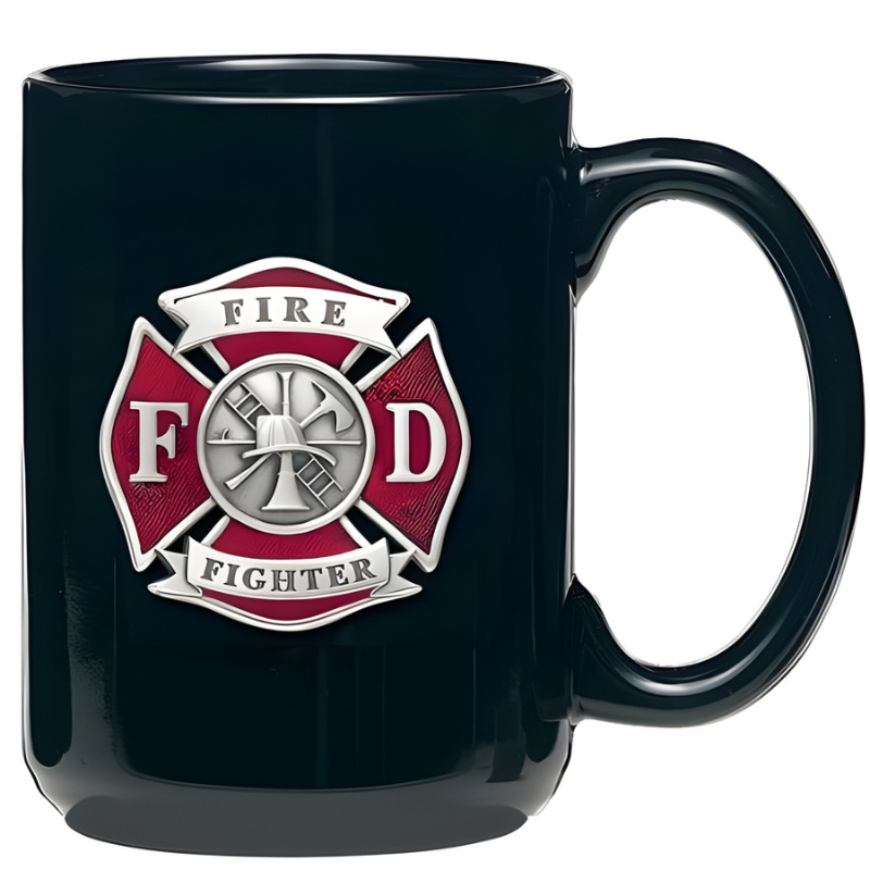Firefighter Gift Coffee Mug Fireman Pride Coffee Cup for Fire Rescue Heroes