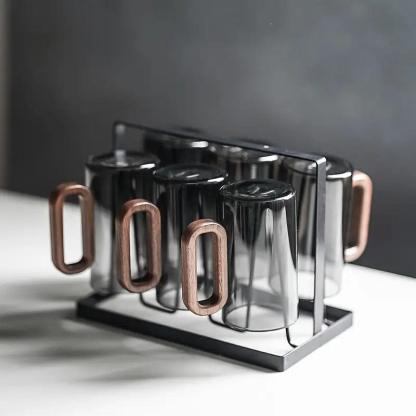 Borosilicate Glass Cup Set-Mineral Mug