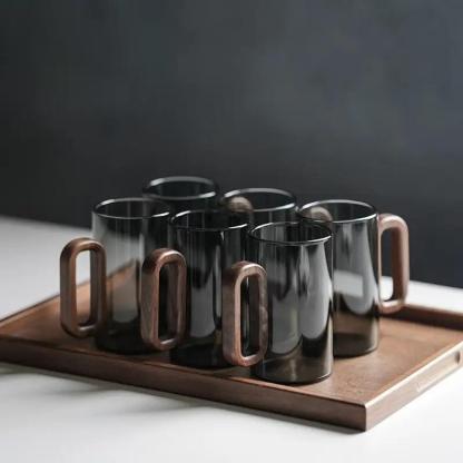 Borosilicate Glass Cup Set-Mineral Mug