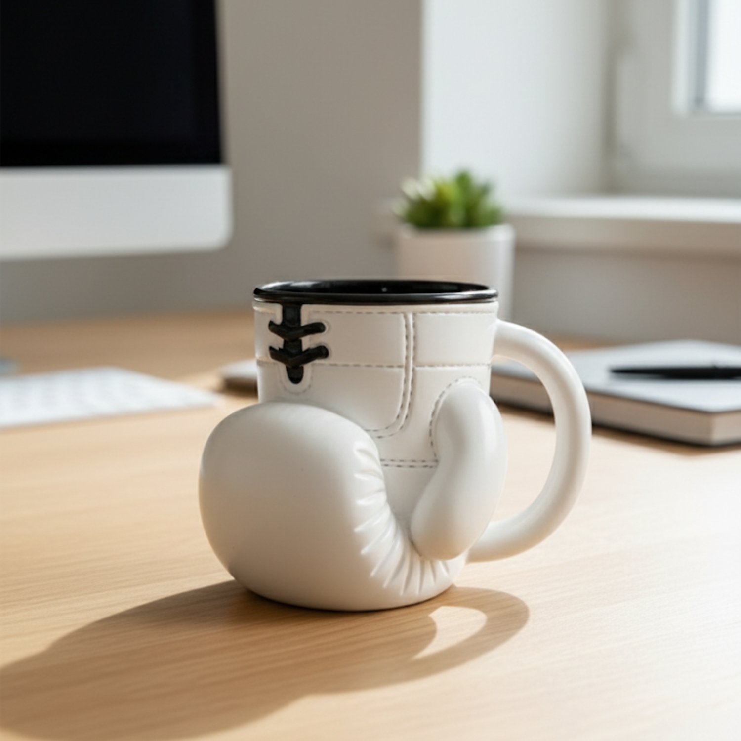 Boxing Gloves Themed Stainless Steel Mug