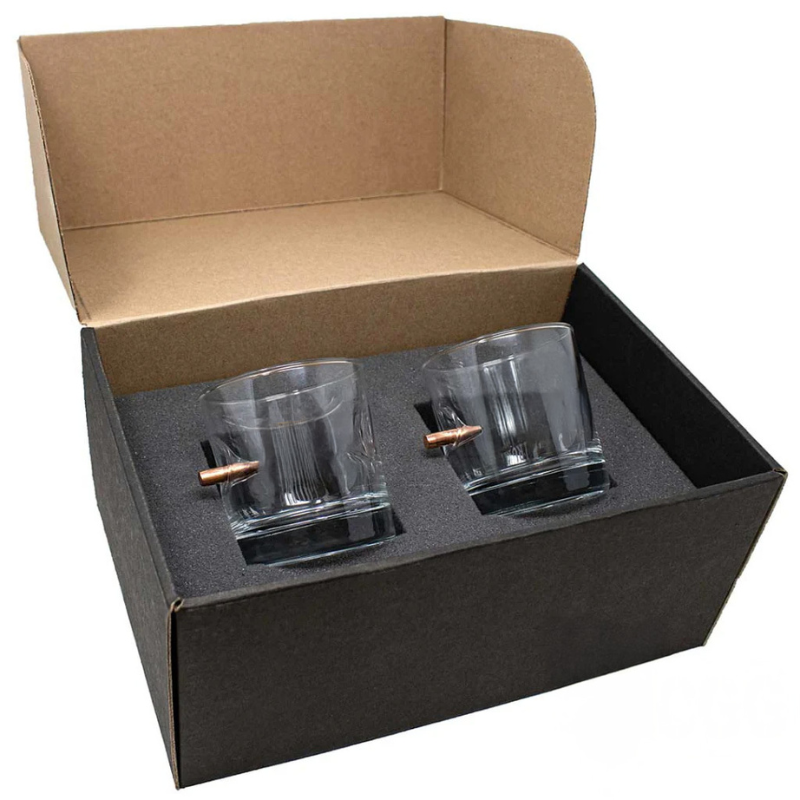 Pack Of Two Bulletproof Design Glass Set-Mineral Mug