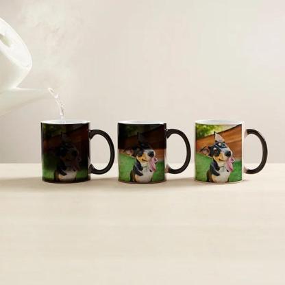 Personalized Color Changing Photo Mug - Mineral Mug