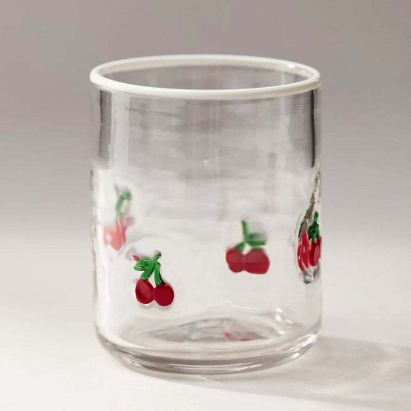 Clear Tumblers With Detailed Design - Mineral Mug