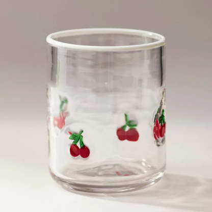 Clear Tumblers With Detailed Design - Mineral Mug