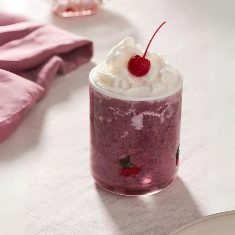 Charm Inlay Drinking Glass-Mineral Mug