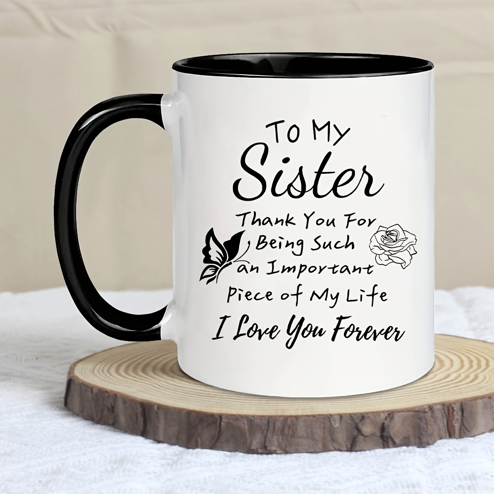 Charming Elegant Ceramic Coffee Mug with Female Female