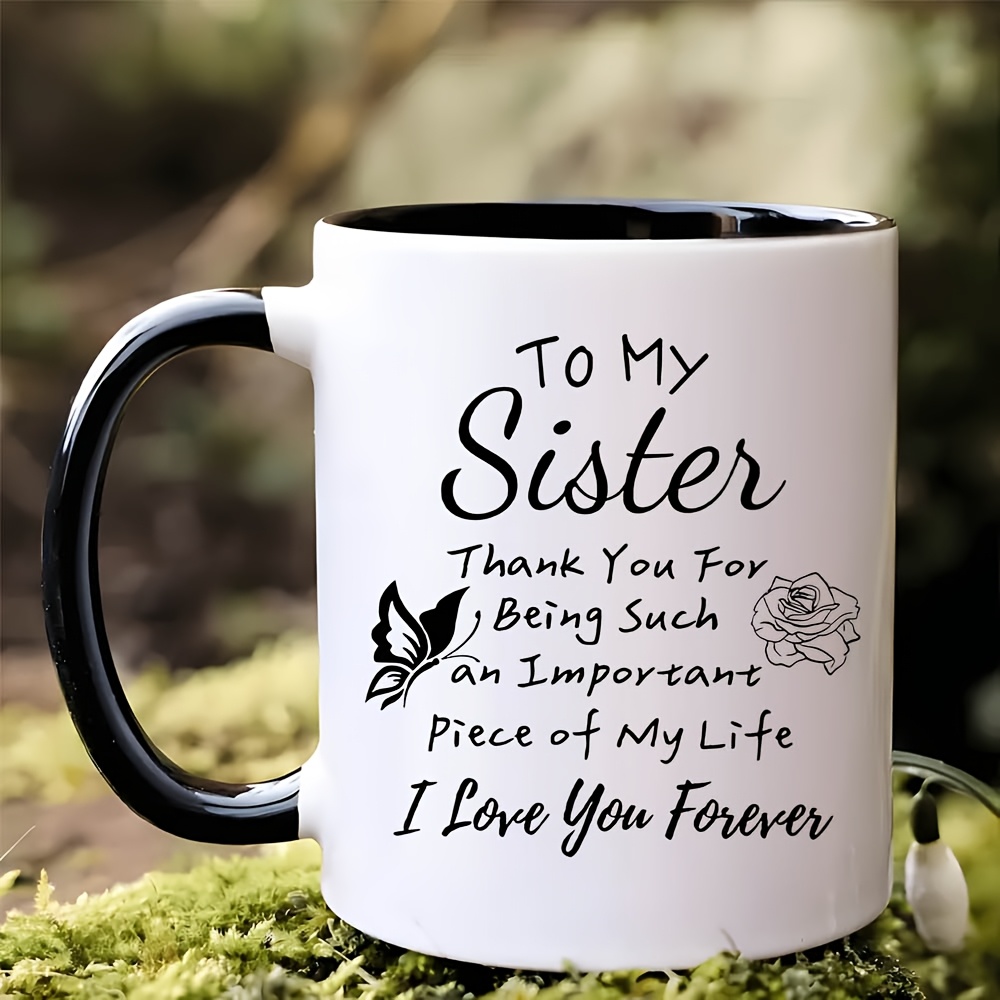 Charming Elegant Ceramic Coffee Mug with Female Female