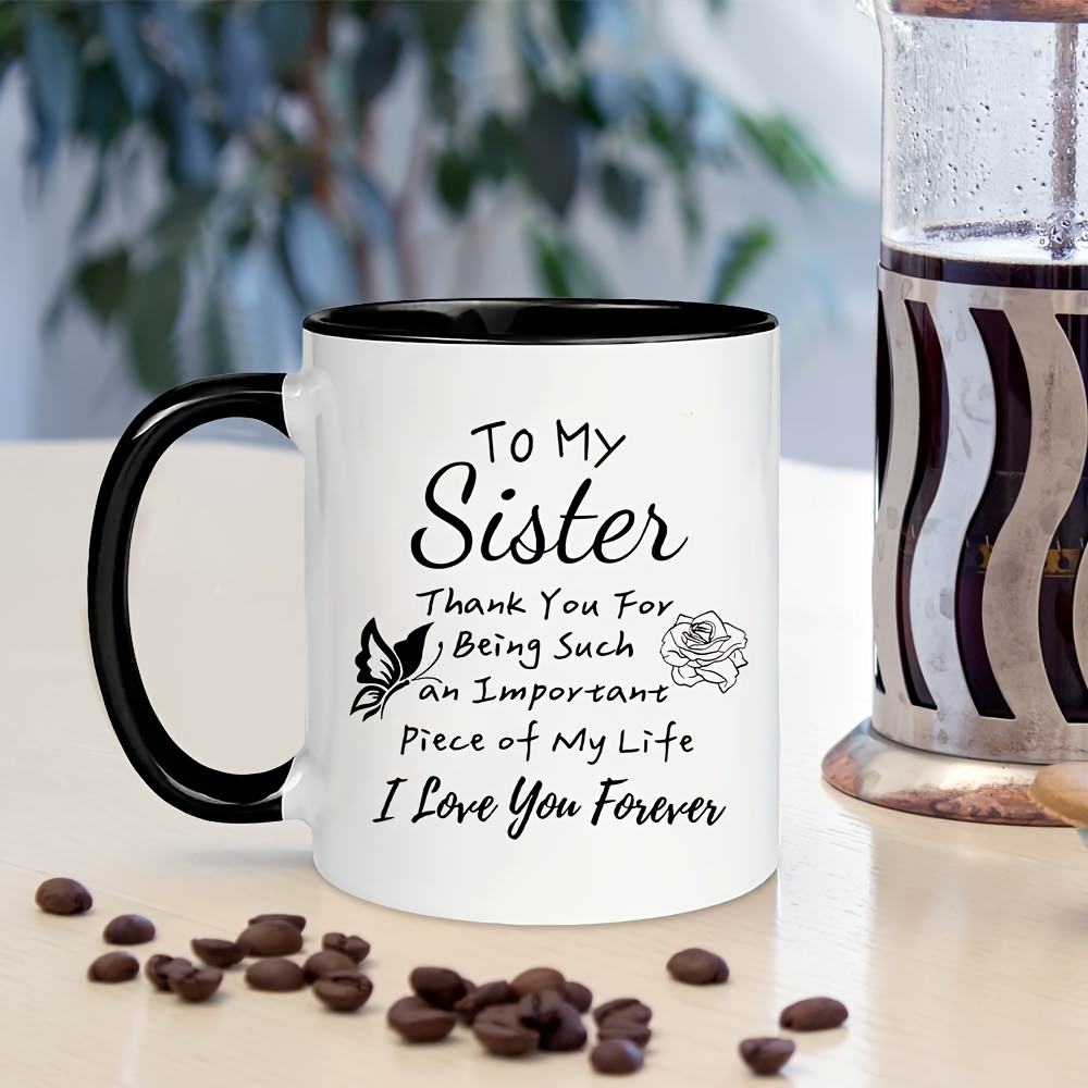 Charming Elegant Ceramic Coffee Mug with Female Female