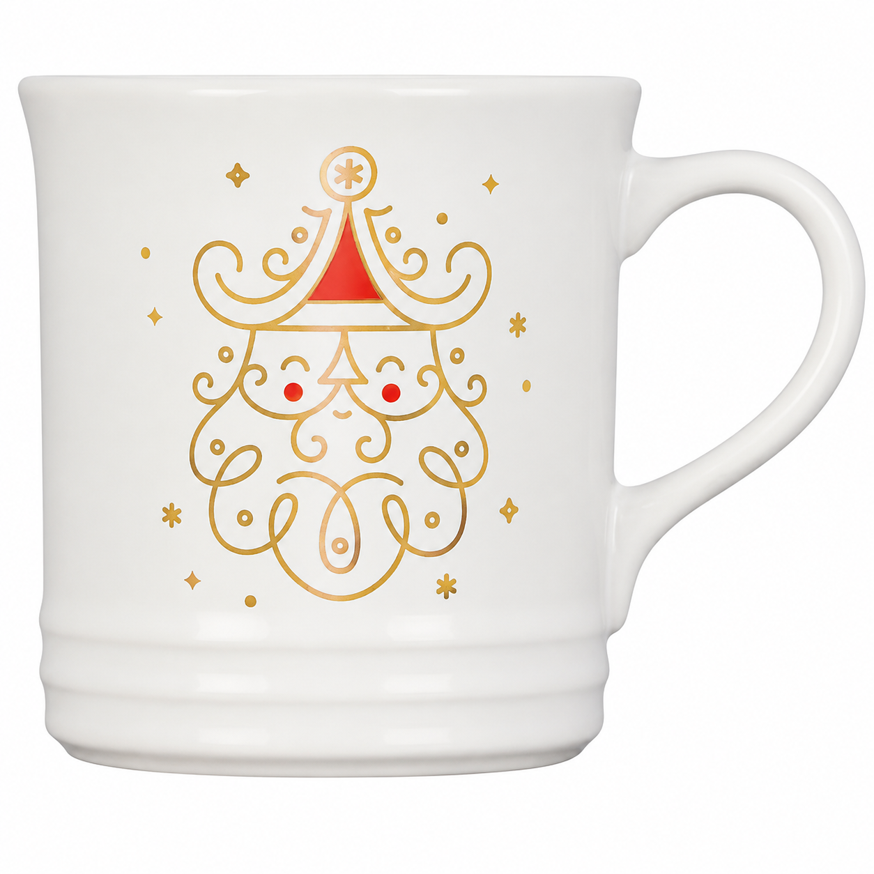  Festive Santa Design 14oz Coffee Mug