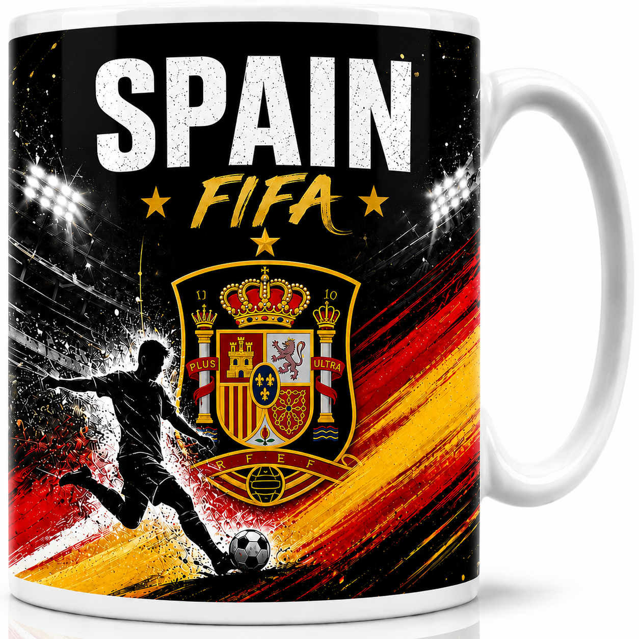 FIFA 2026 Spain Football All Over Print Mug