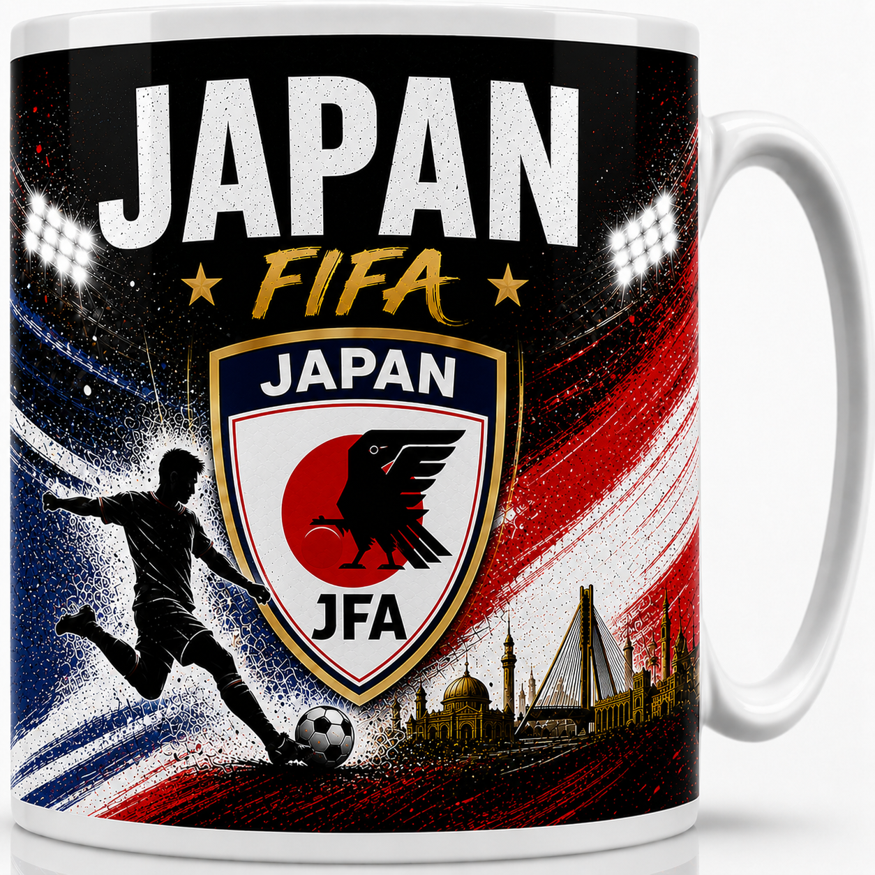 FIFA 2026 Japan Football All Over Print Mug