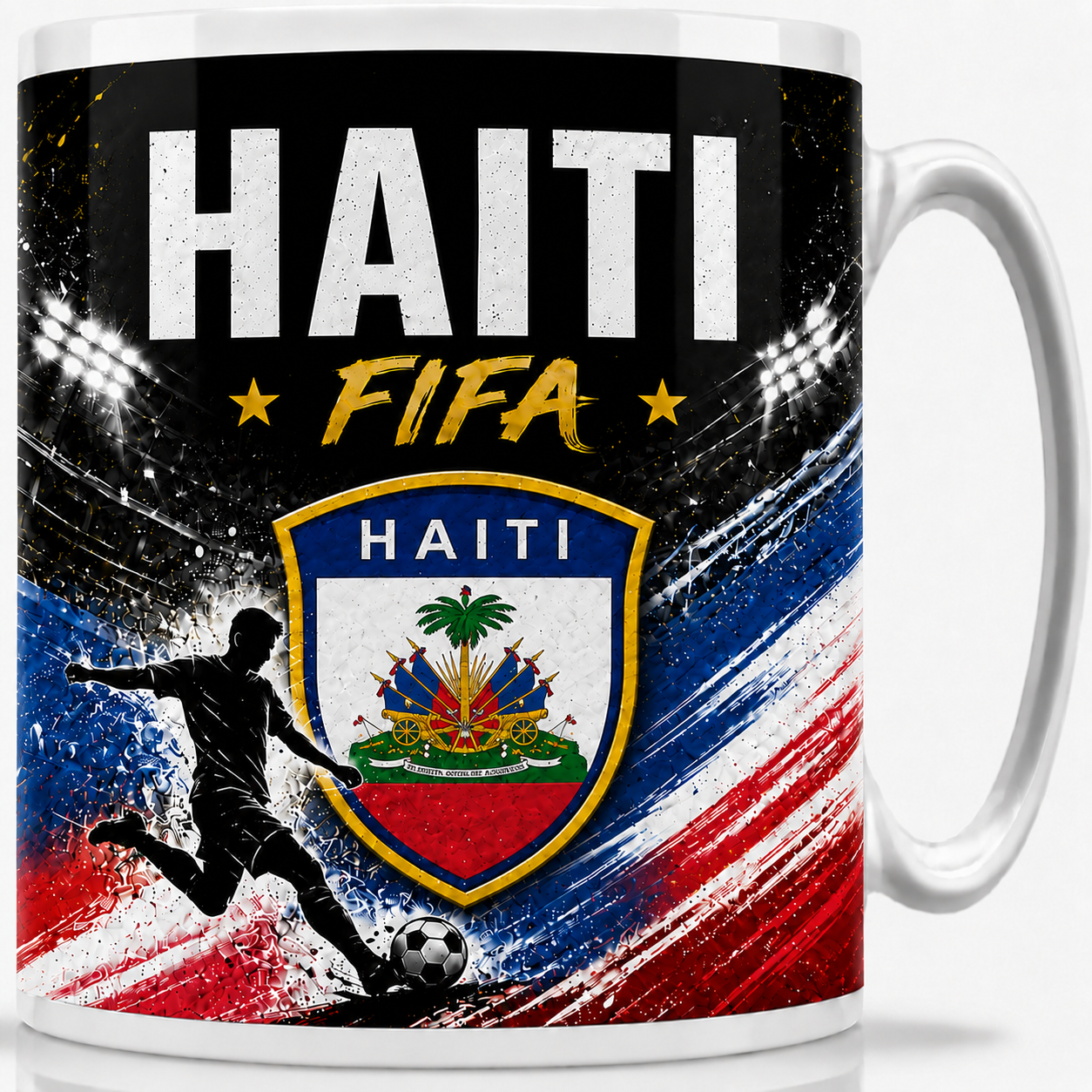 FIFA 2026 Haiti Football All Over Print Mug