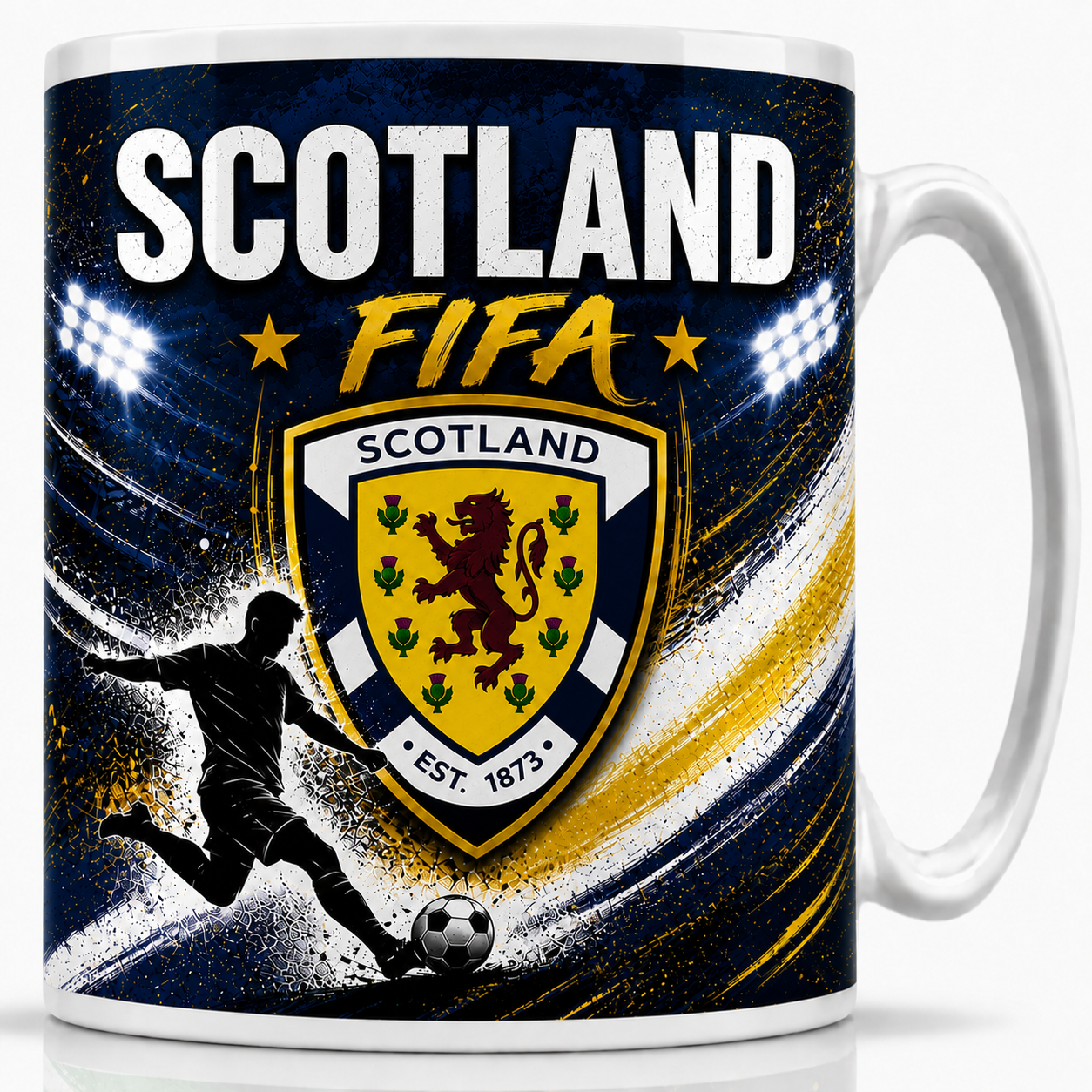 FIFA 2026 Scotland Football All Over Print Mug
