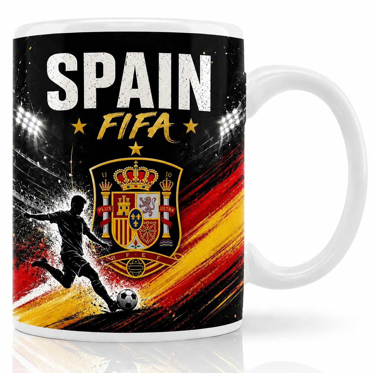FIFA 2026 Spain Football All Over Print Mug