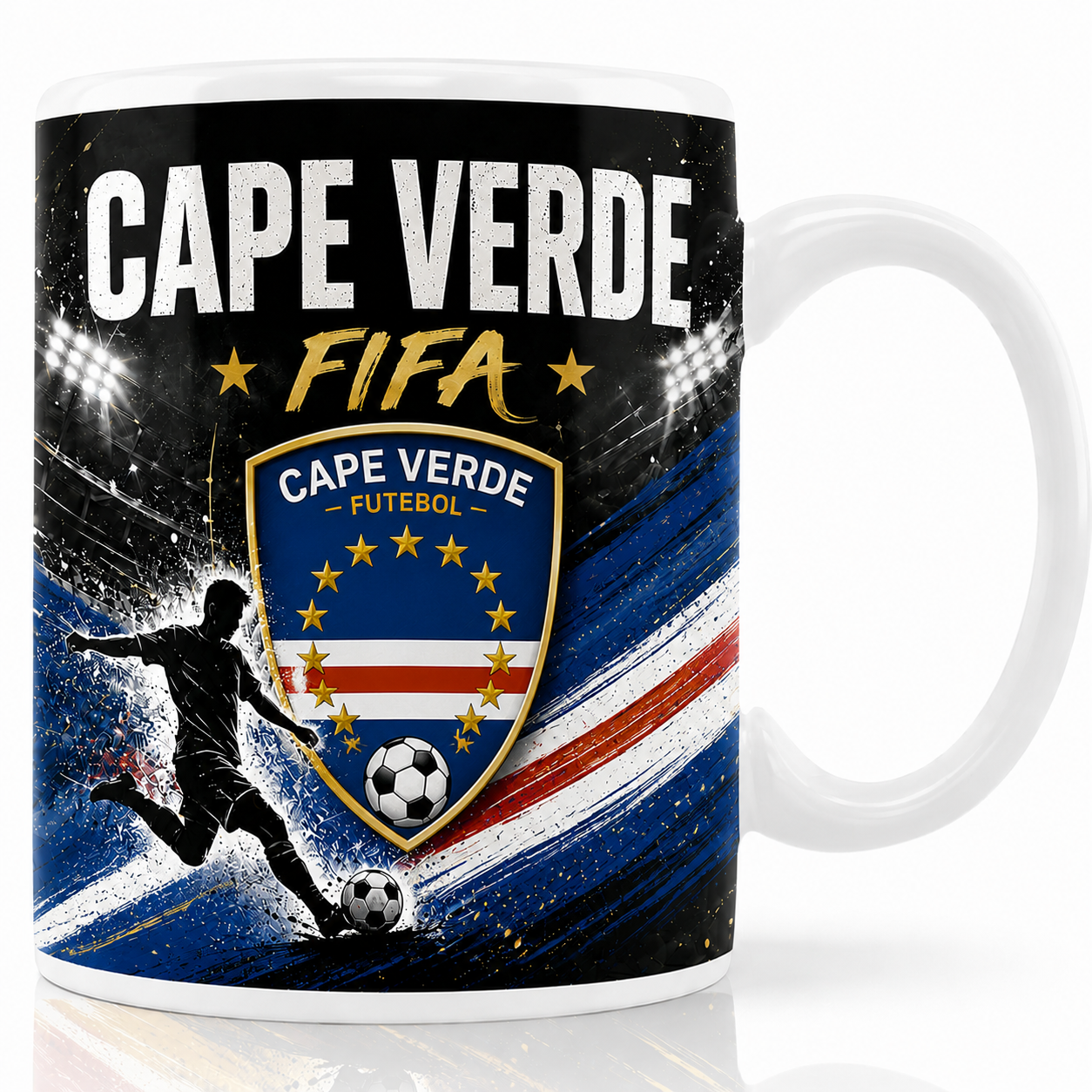 FIFA 2026 Cape Verde Football All Over Print Mug