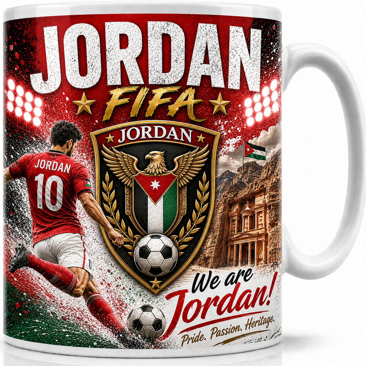 FIFA 2026 Jordan Football All Over Print Mug
