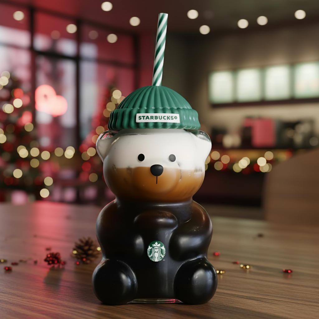 Starbies Bearista Coffee Cup Holiday Gift Edition