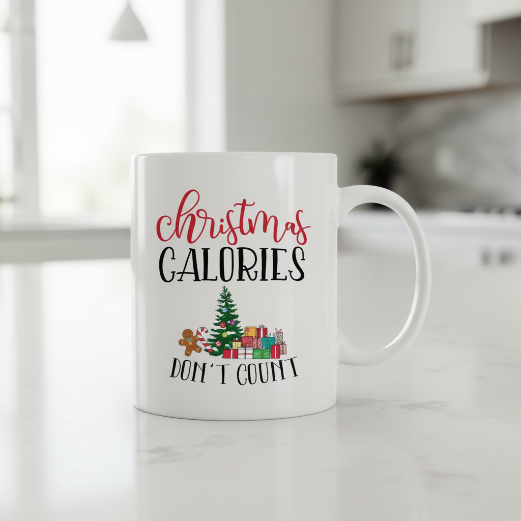Christmas Calories Printed Mug