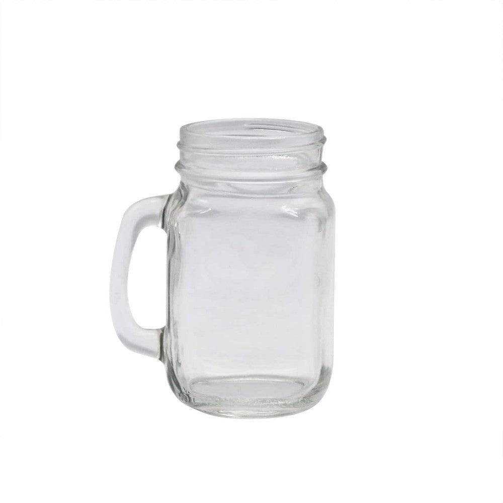 16 Oz Classic Clear Glass Pint Mugs For Kitchen And Party Drinks-Mineral Mug