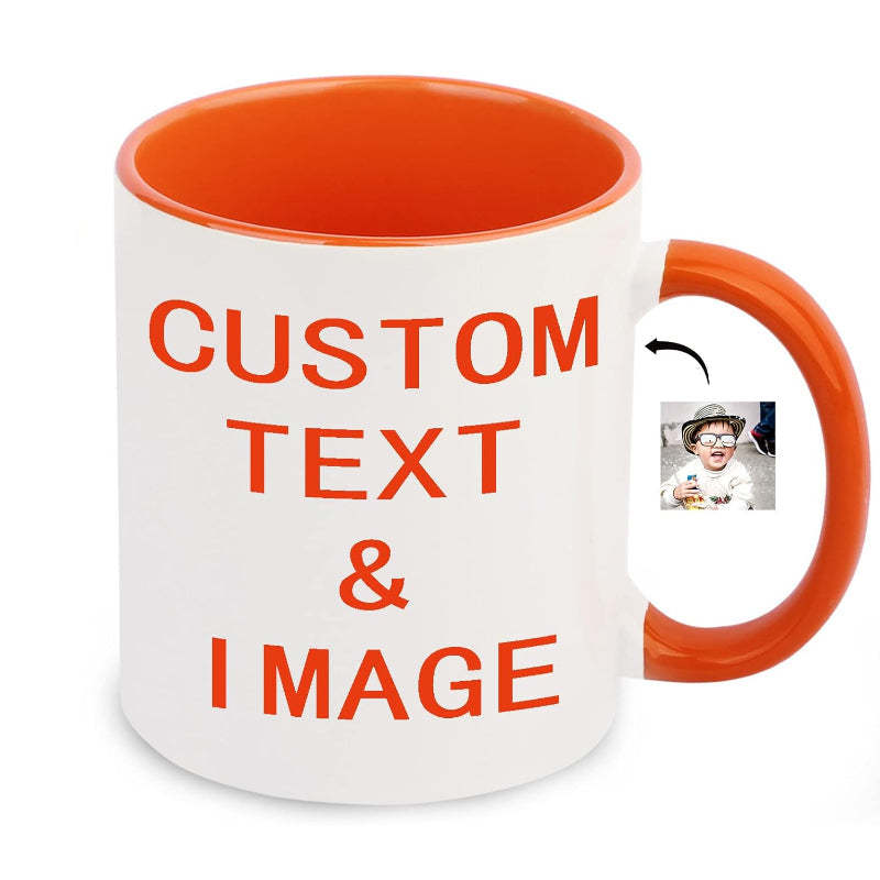 Personalized Photo Coffee Mug - Mineral Mug
