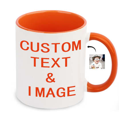 Personalized Photo Coffee Mug - Mineral Mug