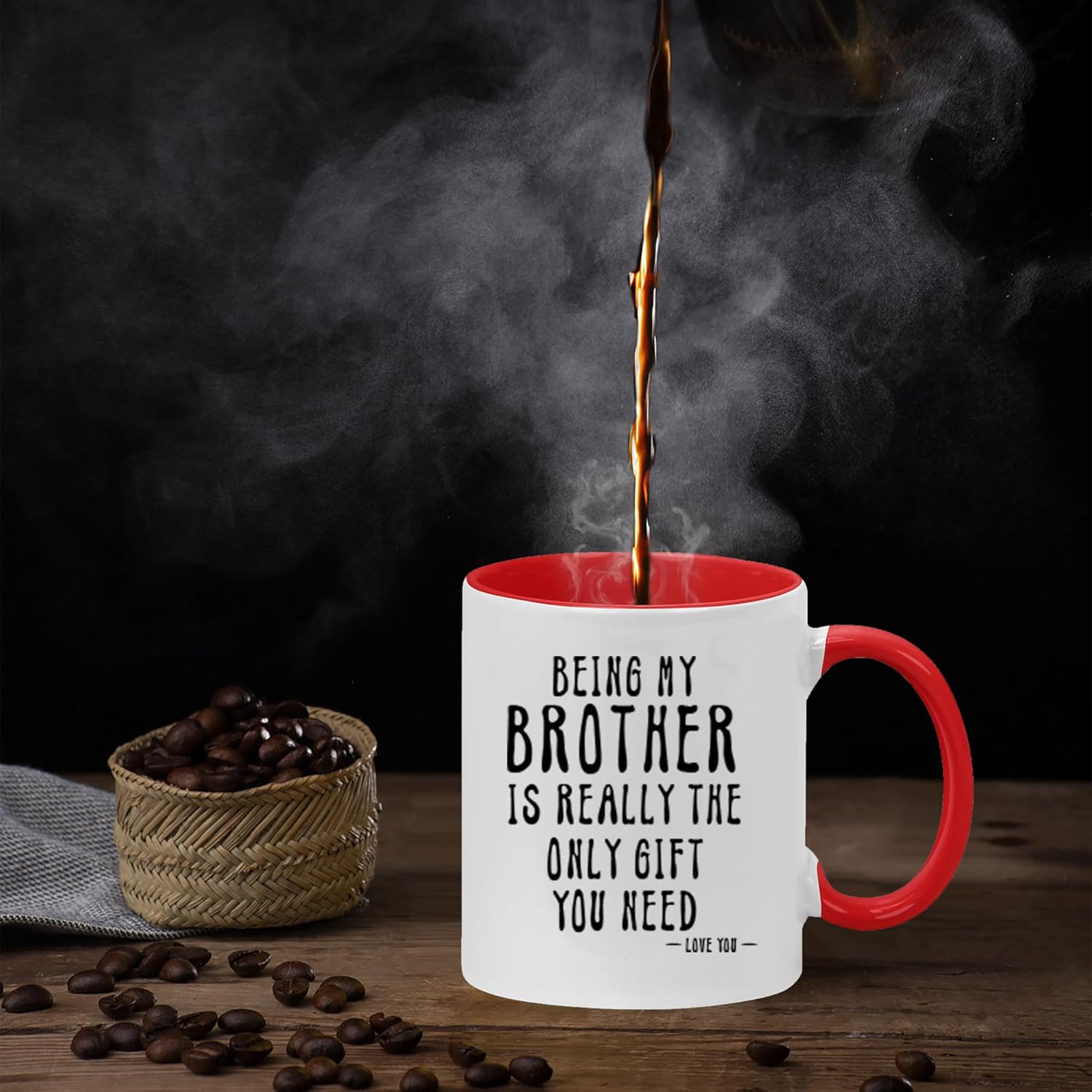 Being My Brother Is Really The Only Gift You Need Printed Coffee Mug