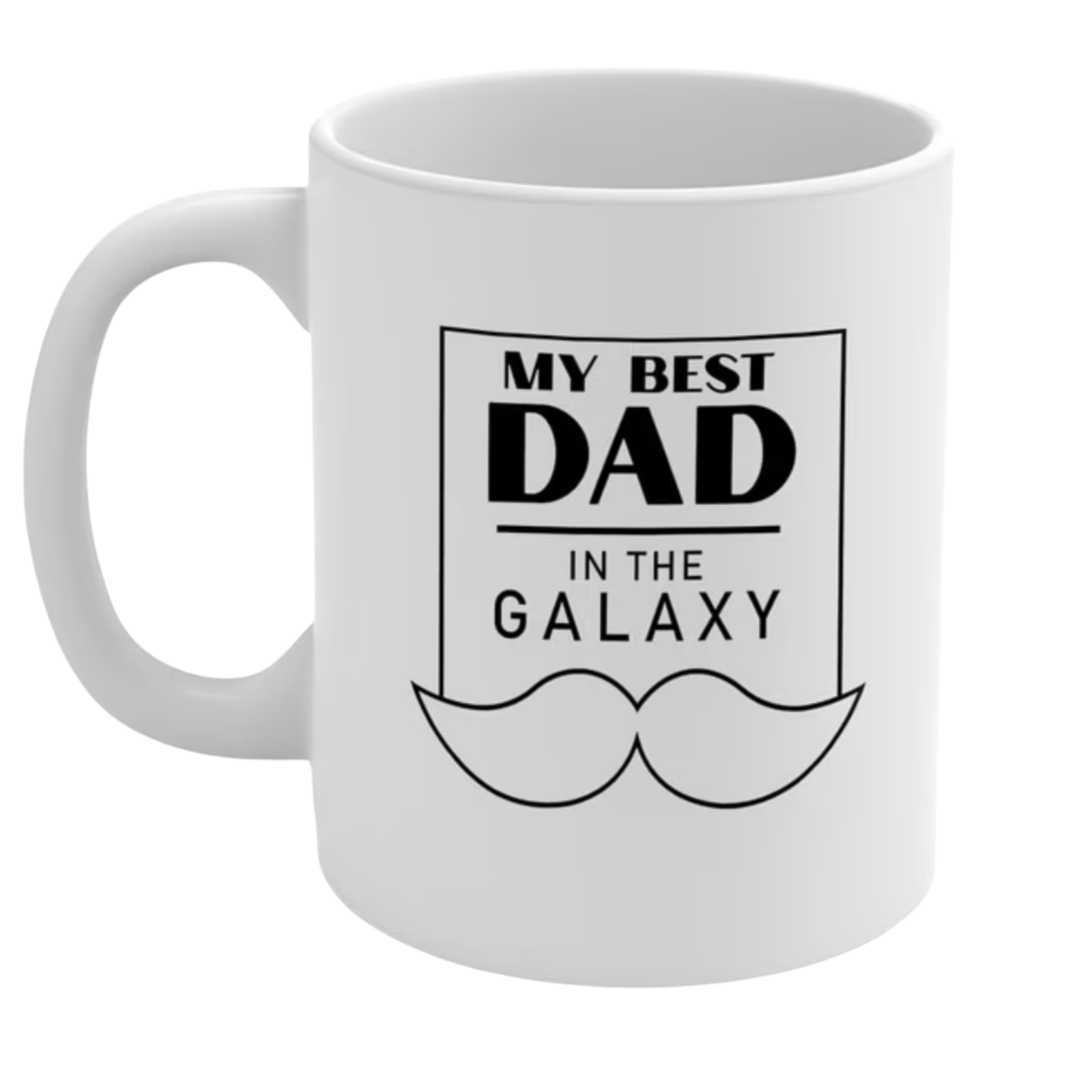 Dad Appreciation Quote Print 11oz Ceramic Coffee Cup