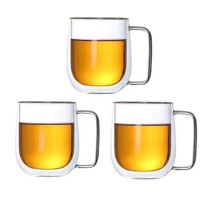 Double Layer Glass Cups-Mineral Mug