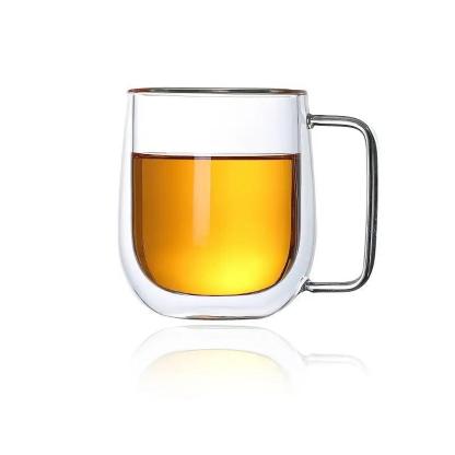 Double Layer Glass Cups-Mineral Mug