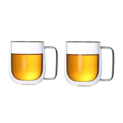 Double Layer Glass Cups-Mineral Mug