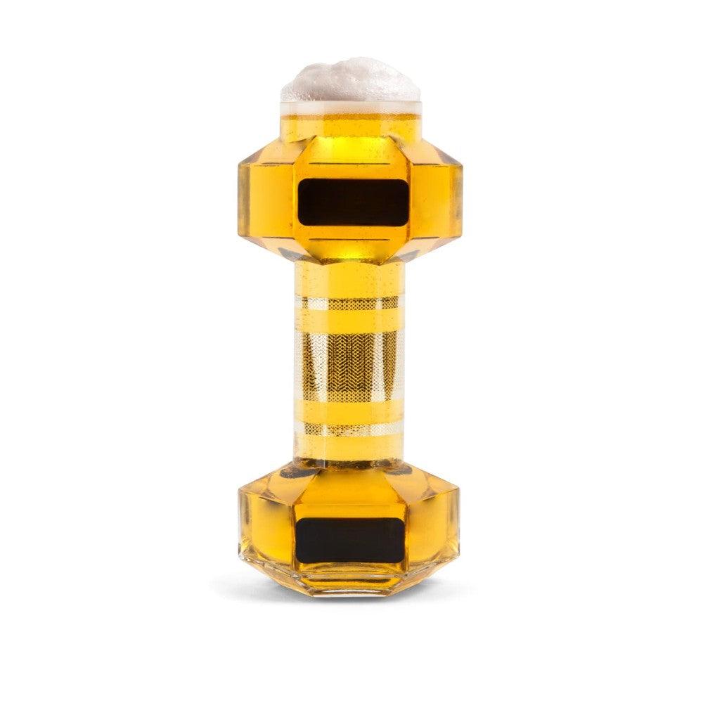 Dumbbell Shaped Beverage Glass-Mineral Mug