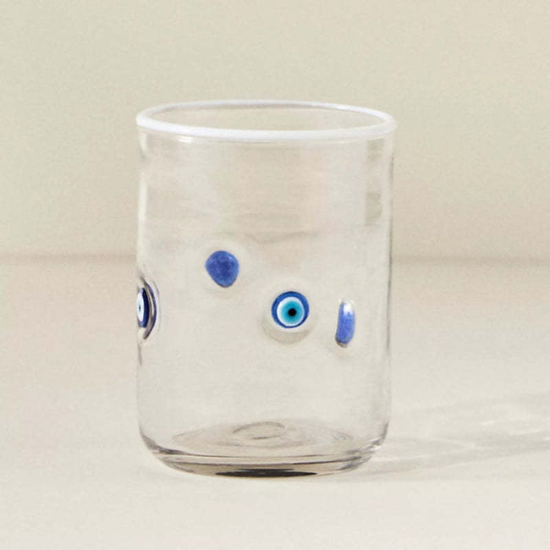 Clear Tumblers With Detailed Design - Mineral Mug
