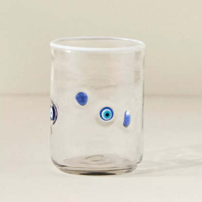 Clear Tumblers With Detailed Design - Mineral Mug