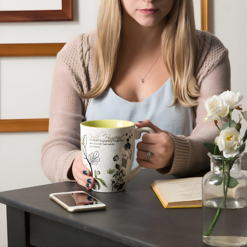 Dental Hygienist Coffee Mug Funny Dental Hygienist Gift Large 20 Oz Coffee Cup
