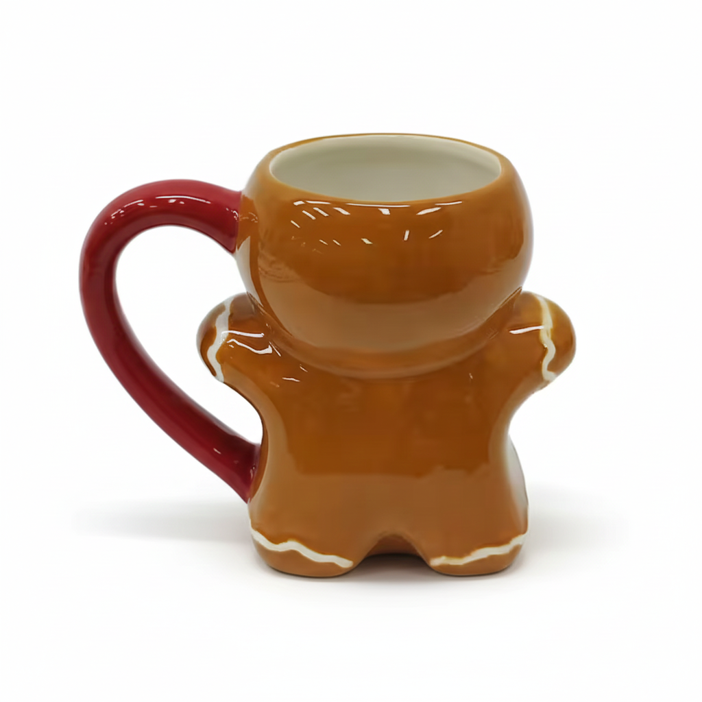 16oz Gingerbread Ceramic Mug