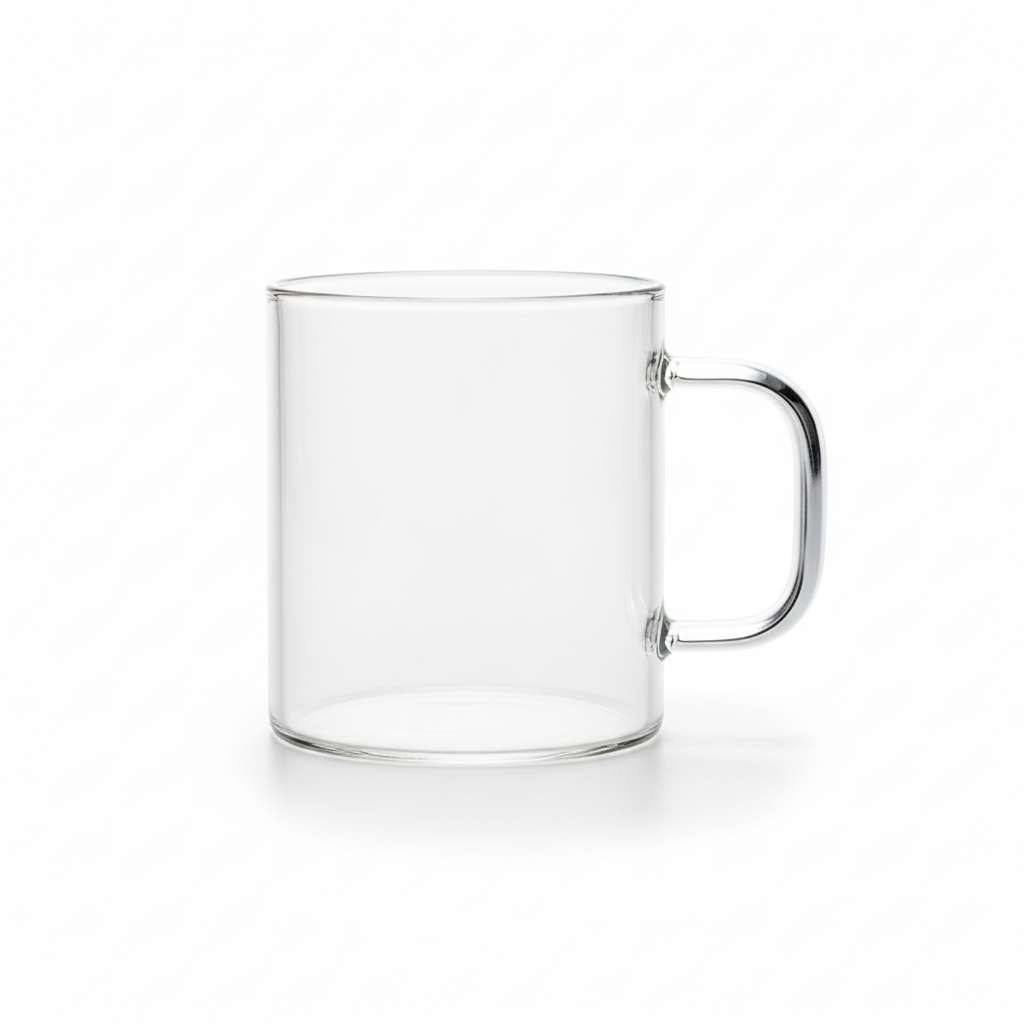 14oz Borosilicate Glass Mug
