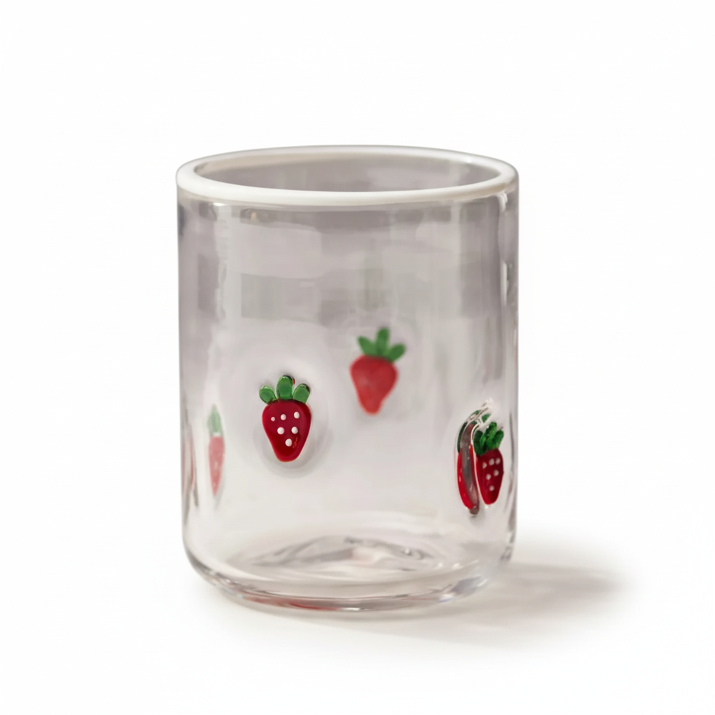 Embossed Glass Tumbler