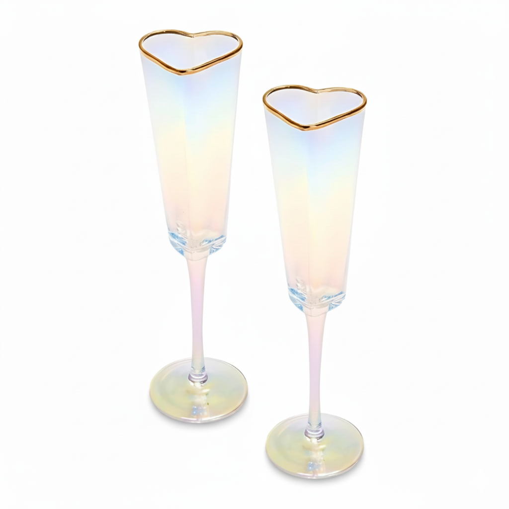Champagne Flute Glass Set
