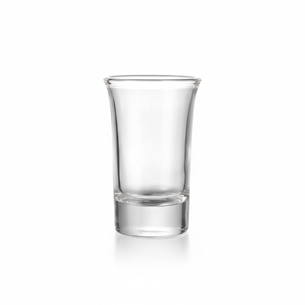 Clear Round Shot Glasses