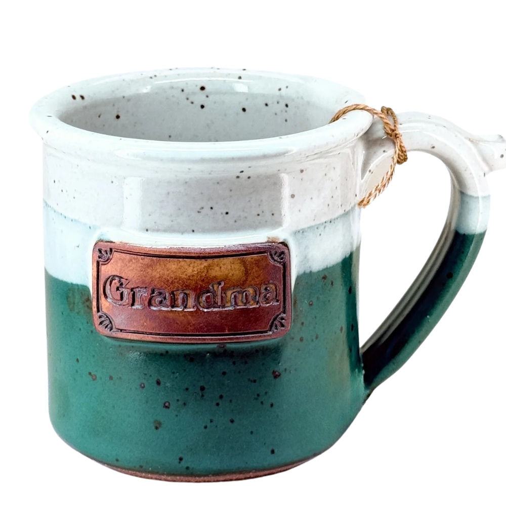 Grandma Mug hand-drawn medallion design