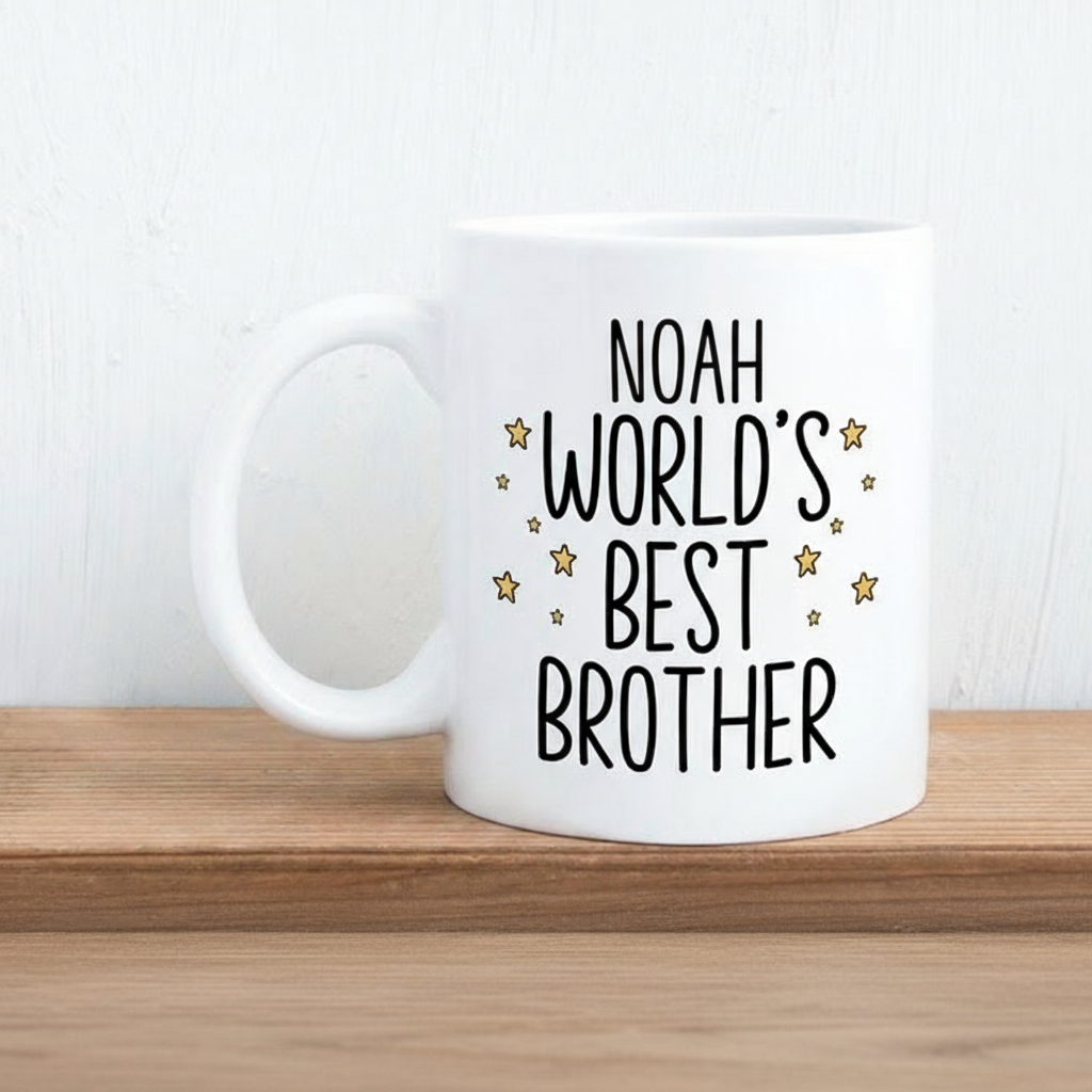 Personalised Brother Gift Mug