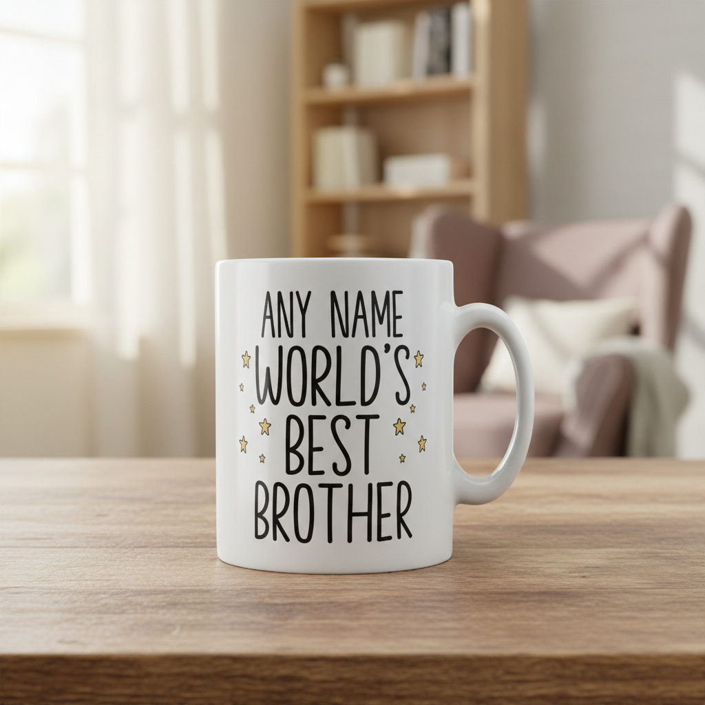 Personalised Brother Gift Mug