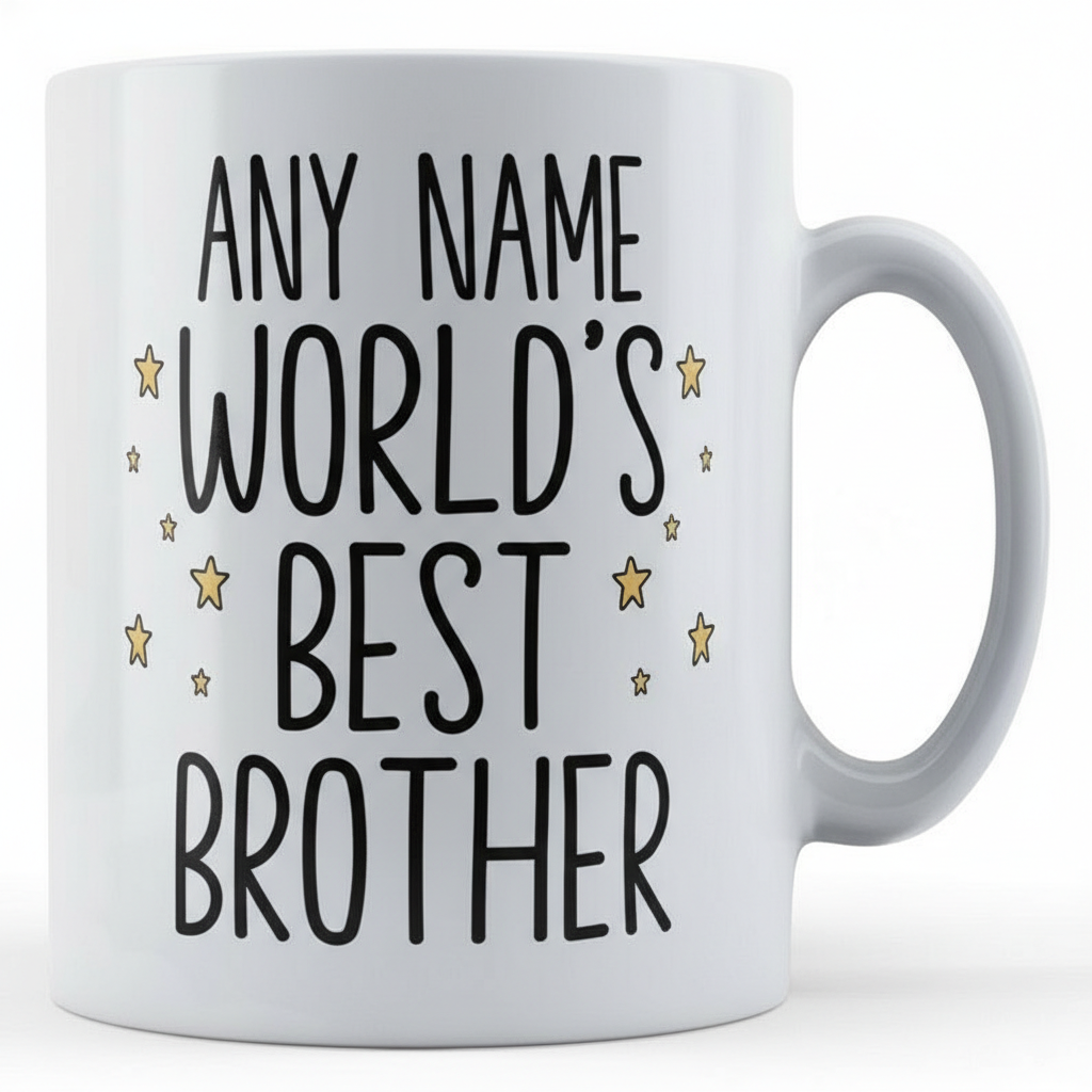 Personalised Brother Gift Mug