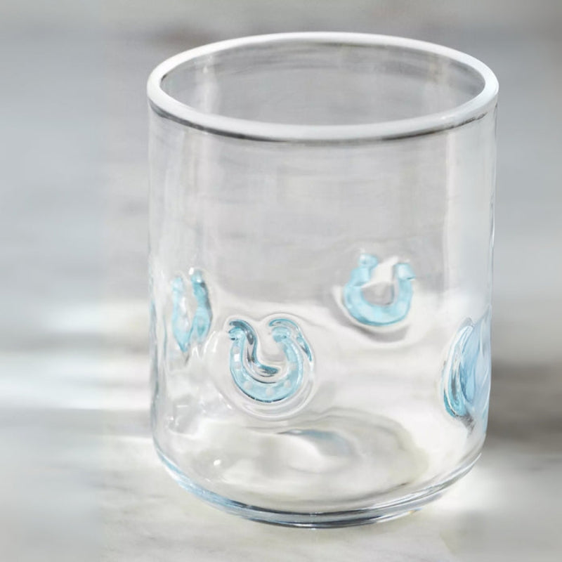 Charm Inlay Drinking Glass-Mineral Mug