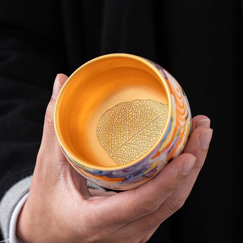Handcrafted Ceramic Tea Cup-Mineral Mug