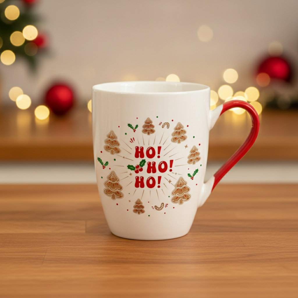 Holiday Cheer Ceramic Mug Gift Set