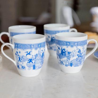 Things Could Be Worse Porcelain Mug - Ceramic Vintage Coffee Mug-Mineral Mug