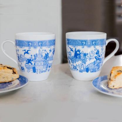 Things Could Be Worse Porcelain Mug - Ceramic Vintage Coffee Mug-Mineral Mug