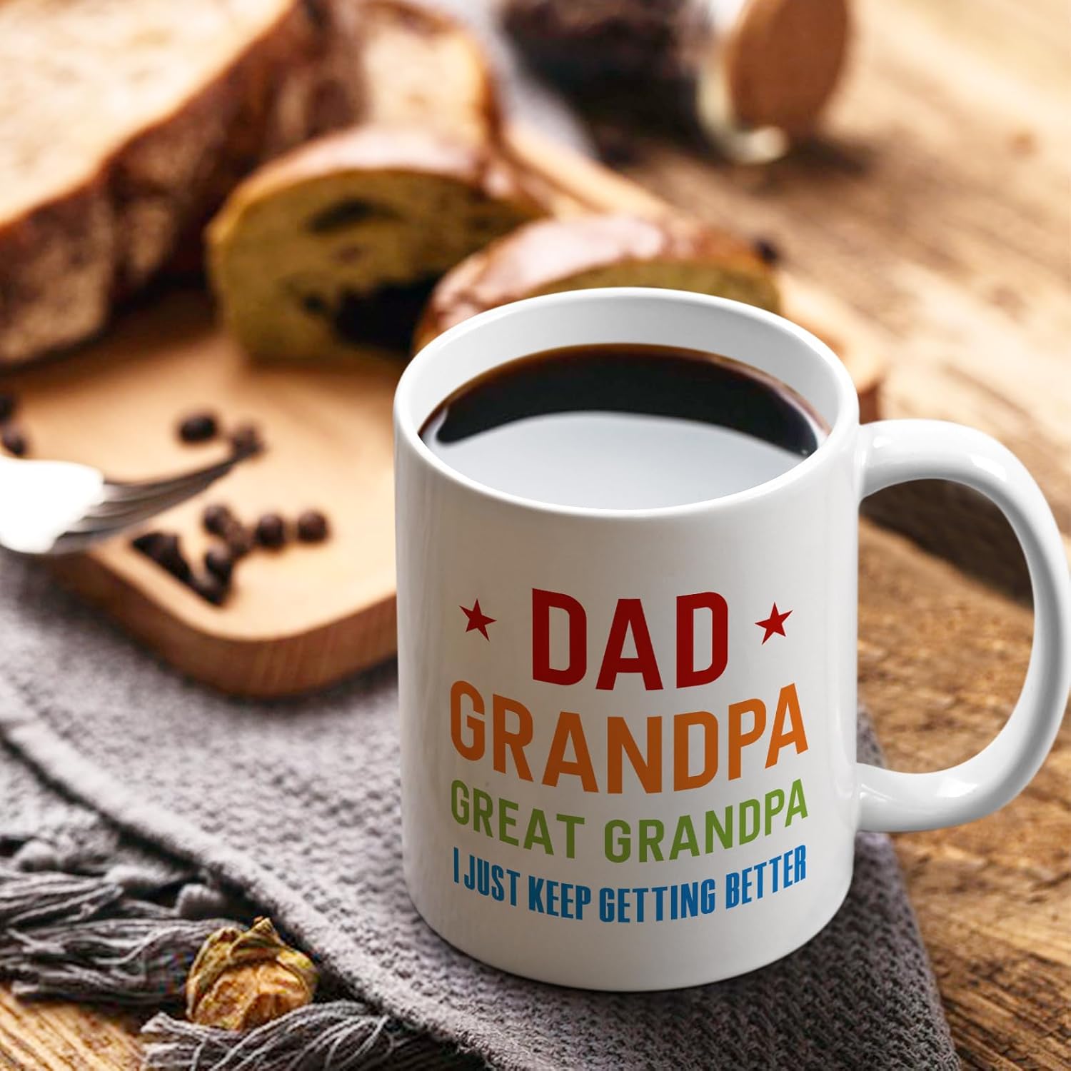 Grandpa Gifts - I Just Keep Getting Better - 11 Oz Mug
