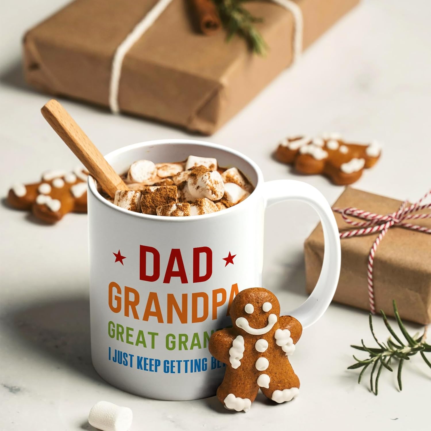 Grandpa Gifts - I Just Keep Getting Better - 11 Oz Mug